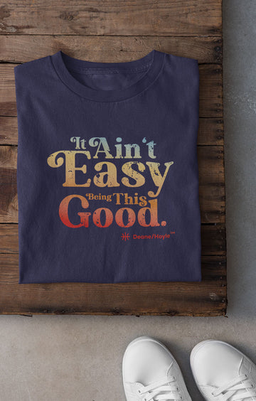 It Ain't Easy - Tee (heather midnight navy)